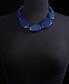 Фото #3 товара Style & Co gold-Tone Gemstone Statement Necklace, 19" + 3" extender, Created for Macy's