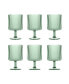 Фото #1 товара Mesa Stacking Goblet 6-Piece Premium Acrylic Glass Set, 15 oz