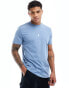 Фото #1 товара ASOS DESIGN essential crew neck t-shirt in mid blue