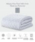 Signature Plush Allergy Free Bedding Bundle which Includes 2 Medium Pillows and Mattress Pad, Twin