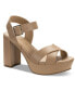 ფოტო #1 პროდუქტის Women's Dehmii Block Heel Platform Sandals, Created for Macy's