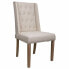 Dining Chair Alexandra House Living Cream 53 x 102 x 53 cm