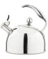 Фото #6 товара Stainless Steel 2.6-Quart Black Tea Kettle with Copper Handle