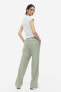 Фото #4 товара Linen-blend Twill Pants