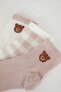 Фото #5 товара Носки Defacto Women Bear Pattern Socks