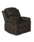 Фото #1 товара 34.75" Steel Dayton Faux Suede Manual Recliner