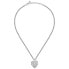 Romantic steel necklace with heart Incanto SAVA03