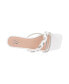 ფოტო #3 პროდუქტის Women's Alessia Rope Sparkle Flat Sandals