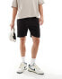 DTT jersey shorts in black