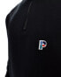 Parlez pantego quarter zip shirt in black Черный, L - фото #4