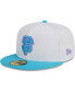 Фото #4 товара Men's White San Francisco Giants Vice 59FIFTY Fitted Hat