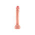 Geaderter Naturdildo mit Hoden, 28 cm