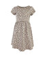 Фото #4 товара Little Girls Organic Cotton Short-Sleeve Dresses 2pk, Leopard