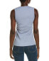 Фото #2 товара James Perse Sleeveless Rib Vest Women's Blue 2