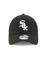 Фото #3 товара Men's Black Chicago White Sox Team League 9FORTY Adjustable Hat