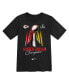 ფოტო #3 პროდუქტის Little Boys and Girls Black Kansas City Chiefs Super Bowl LVIII Champions Lombardi Trophy T-shirt
