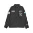 Фото #1 товара Puma Mapf1 Garage Crew Full Zip Jacket Mens Black Casual Athletic Outerwear 6211