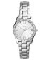 Фото #1 товара Часы и аксессуары Fossil Женские наручные часы Scarlette Stainless Steel Bracelet 32 мм