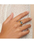 Enamel Checker Ring