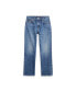 ფოტო #4 პროდუქტის Big Girls High-Rise Straight Fit Jeans