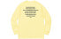 Supreme FW18 The Killer L/S Tee Pale Yellow 喋血双雄周润发印花打底长袖T恤 男女同款 黄色 送礼推荐 / Футболка Supreme FW18 The Killer LS Tee Pale Yellow T SUP-FW18-681