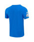ფოტო #2 პროდუქტის Men's Royal New York Giants Super Bowl XLVI Patch Hometown Collection T-shirt