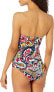 Фото #3 товара Anne Cole 283877 Womens Standard Twist Front Shirred One Piece Swimsuit, Size 6