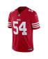 Men's Fred Warner Scarlet San Francisco 49ers Vapor F.U.S.E. Limited Jersey