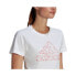 Фото #3 товара T-shirt adidas Outlined Floral Graphic W GL1031