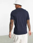 Hugo Dulivio logo t-shirt in navy