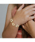 Фото #2 товара 14k Yellow Gold Plated Forever Heart Toddler/Kids Bracelet, Adjustable in Length, 1-6yrs