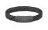 Black leather bracelet Rokel 2040285