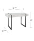 Ringley Modern Faux Marble Desk