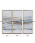 Фото #6 товара Canvas Landscape Framed Wall Art with Gold-Tone Frame Set of 3, 20" x 39"