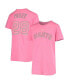 ფოტო #2 პროდუქტის Big Girls Buster Posey Pink San Francisco Giants Name and Number Team T-shirt