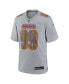 Men's Chase Young Gray Washington Commanders Atmosphere Fashion Game Jersey