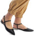 ფოტო #11 პროდუქტის Women's Sarine Strappy Pointed Toe Flats