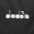 Diadora Packable Full Zip Running Windbreaker Womens Black Casual Athletic Outer