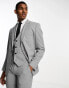 Фото #1 товара ASOS DESIGN slim suit jacket in grey