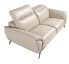Фото #7 товара 2-Sitzer-Sofa aus grauem Leder