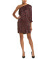 Velvet by Graham & Spencer One-Shoulder Shift Dress Size XS 150815 - фото #1