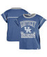 Фото #1 товара Women's Royal Kentucky Wildcats Sound Up Maya Cutoff T-shirt