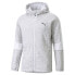 Фото #3 товара Puma Evostripe Slim Fit Full Zip Hoodie Mens White Casual Outerwear 589424-02