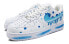 Фото #4 товара 【定制球鞋】 Nike Air Force 1 Low 空军一号低帮盛夏光年冰淇淋波点融化涂鸦手绘夏日主题定制 低帮 板鞋 男女同款 渐变蓝 / Кроссовки Nike Air Force CW2288-111