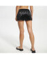 Фото #2 товара Women's Classic Velour Juicy Short With Back Bling