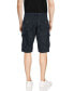 Men's Belted Snap Detail Cargo Shorts