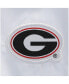 Фото #4 товара Men's White Georgia Bulldogs Coaches Half-Zip Pullover Jacket