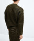 Фото #1 товара Women's Openwork Details Knitted Jumper