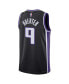 Men's and Women's Kevin Huerter Black Sacramento Kings Swingman Jersey - Icon Edition