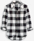 ფოტო #5 პროდუქტის Women's Cotton Flannel Plaid Tunic Shirt, Created for Macy's